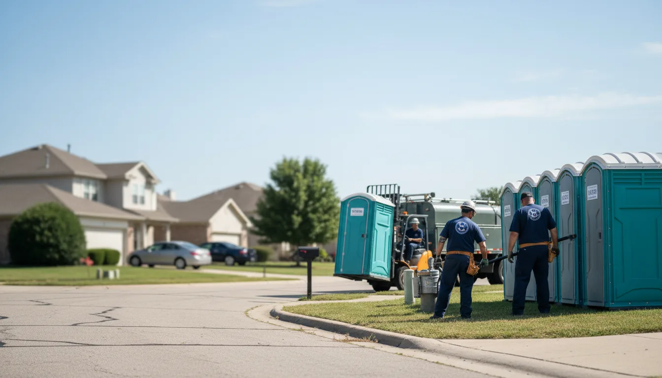 Porta Potty Rental in Fredonia, KS near me
